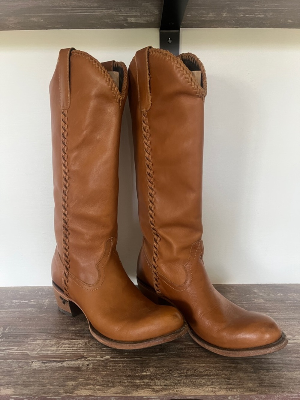 Women's Chestnut Plain Jane Lane Boots